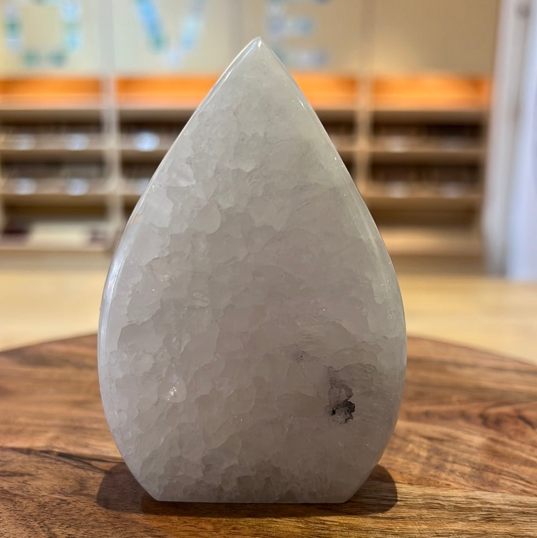 Druzy Agate Flame