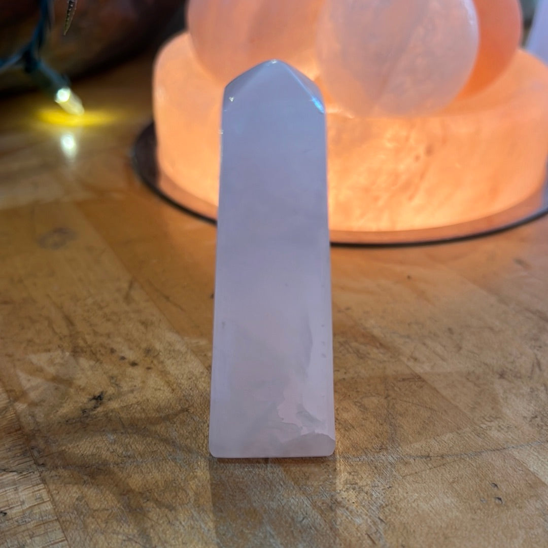 Pink Calcite Tower
