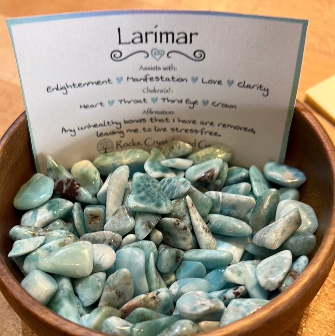 Larimar Mini Tumble
