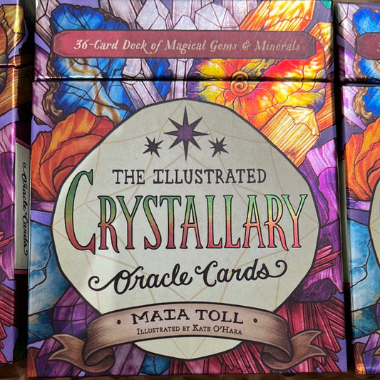 The Illustrated Crystallary Oracle Cards
