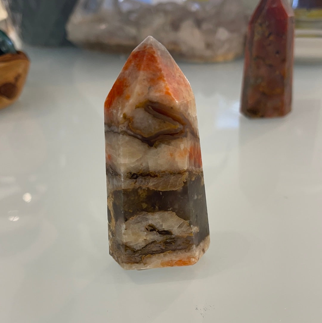 Orange Apatite Tower