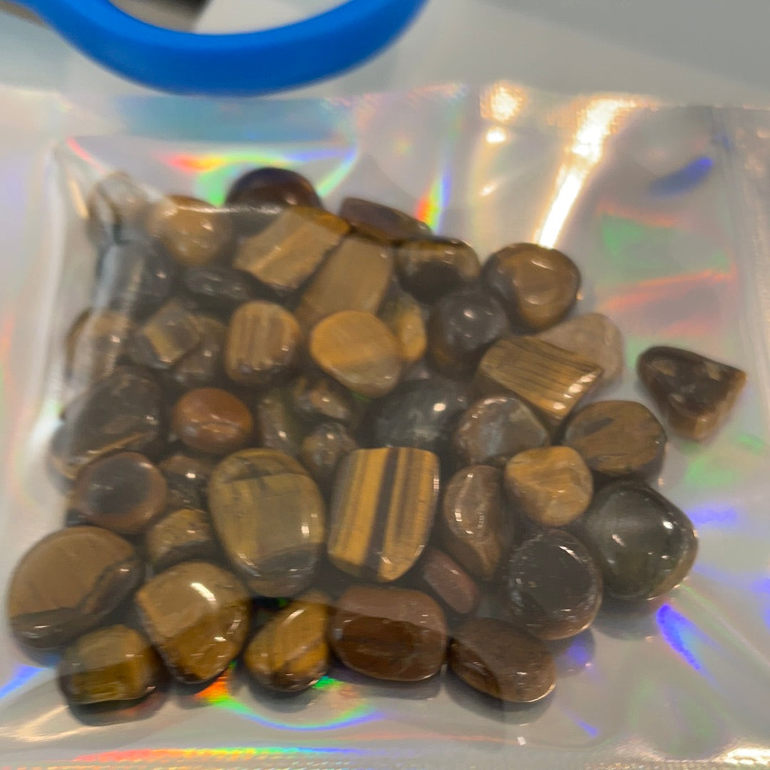 Tigers Eye Pixie Pebbles
