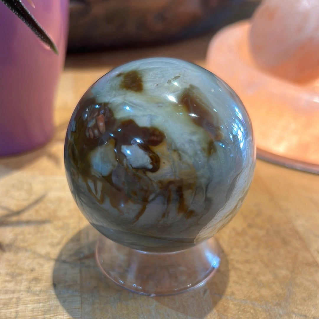 Polychrome Jasper Sphere