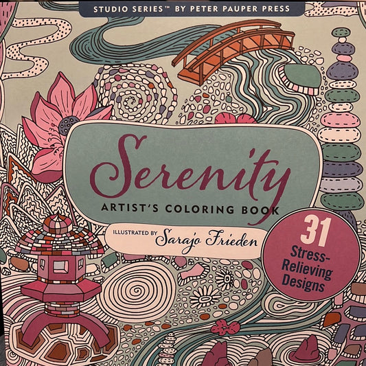 Serenity Artist’s Coloring Book