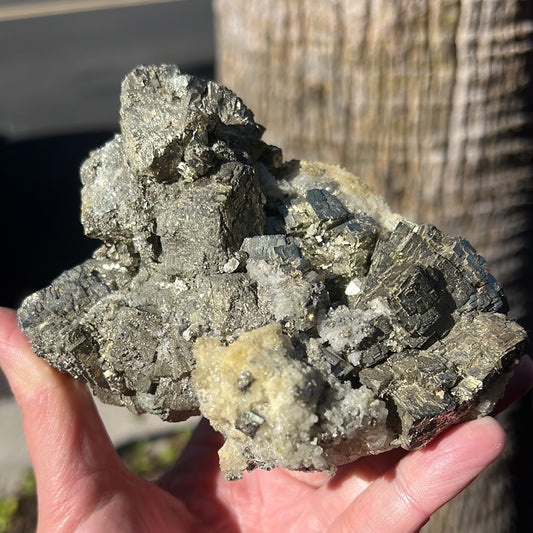 Moroccan Pyrite Cluster