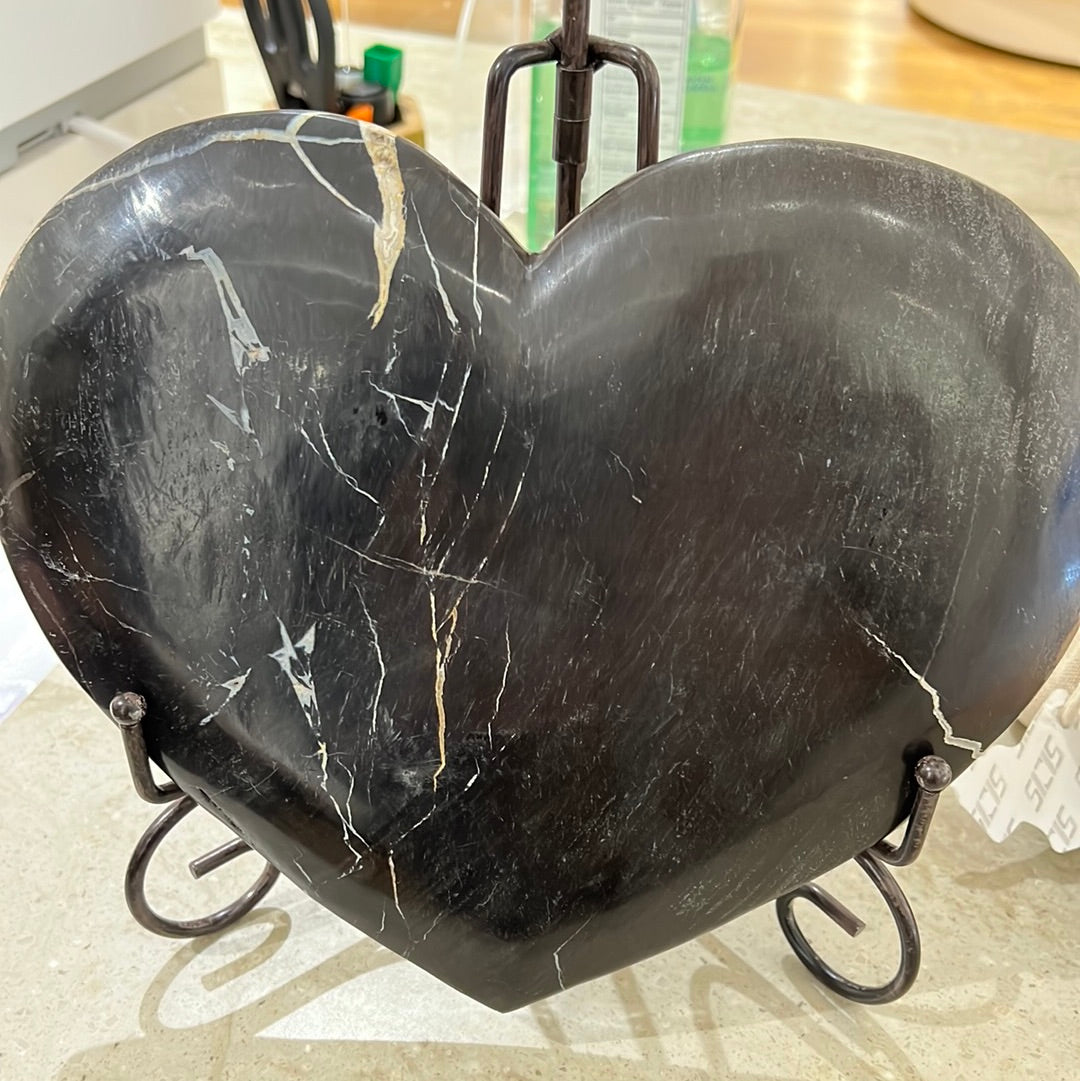 Petrified Wood Heart