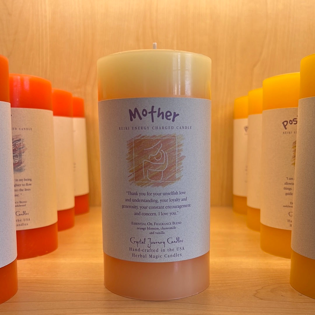 CJ- Herb Pillar Candle