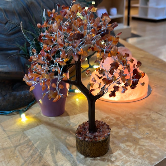Carnelian Gemstone Tree
