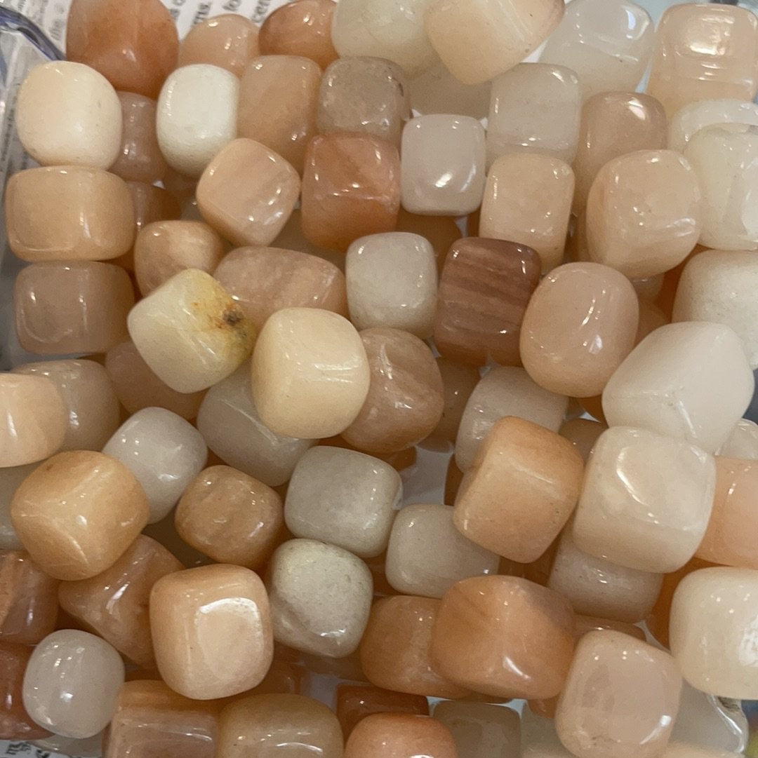 Pink Aventurine Square Tumble
