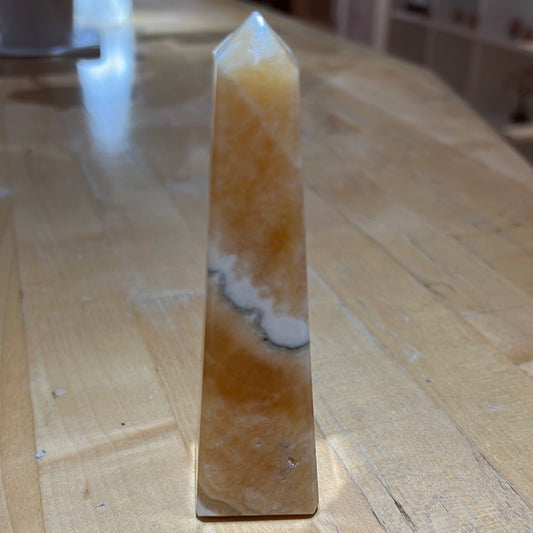 Yellow Calcite Tower