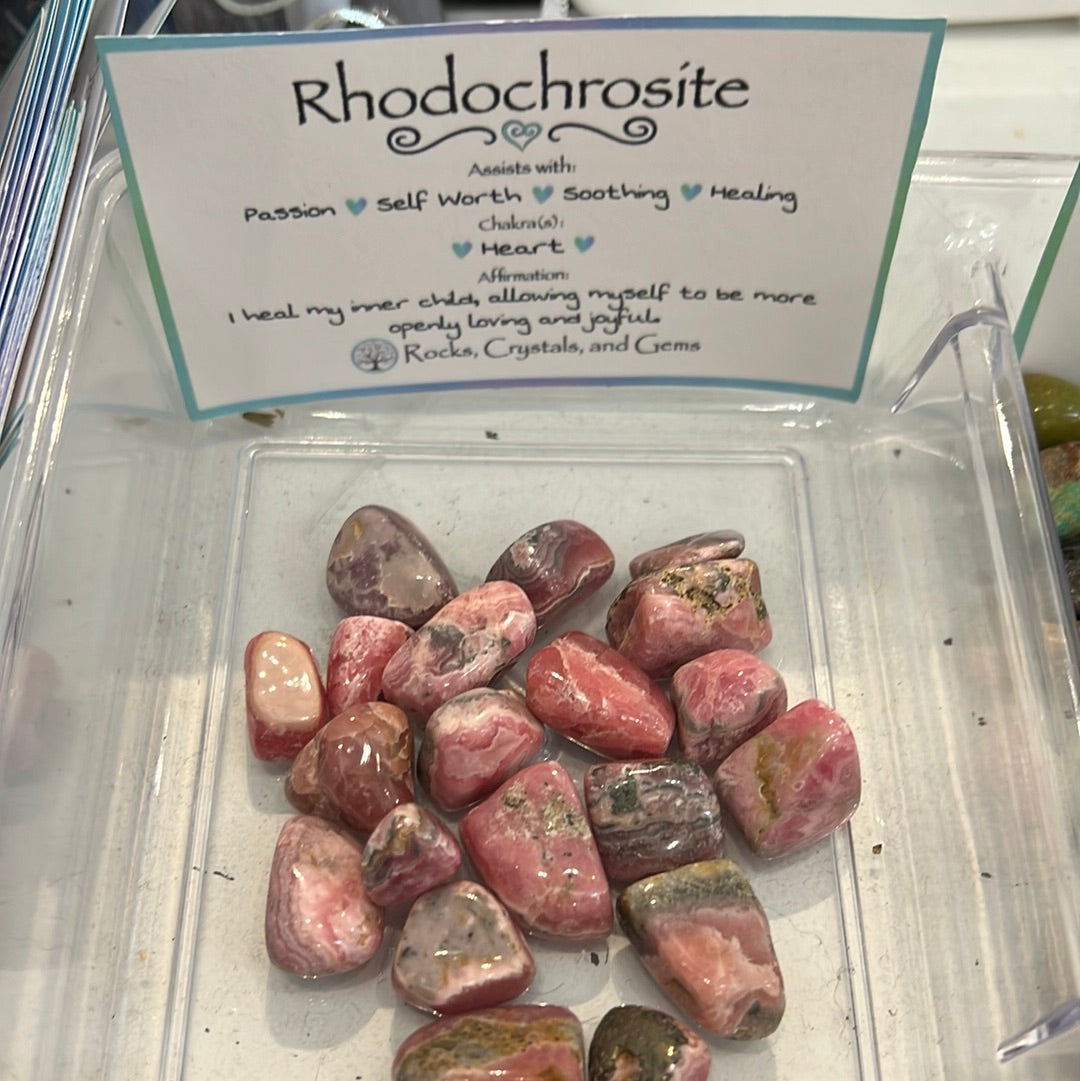 Rhodochrosite Tumble