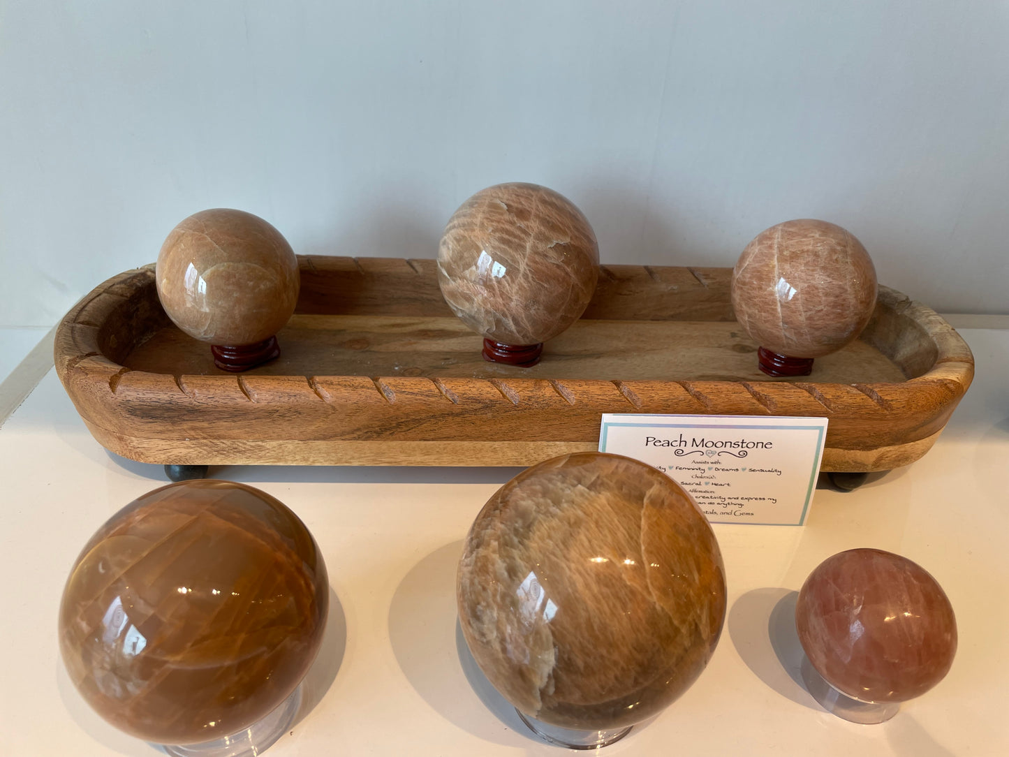 Peach Moonstone