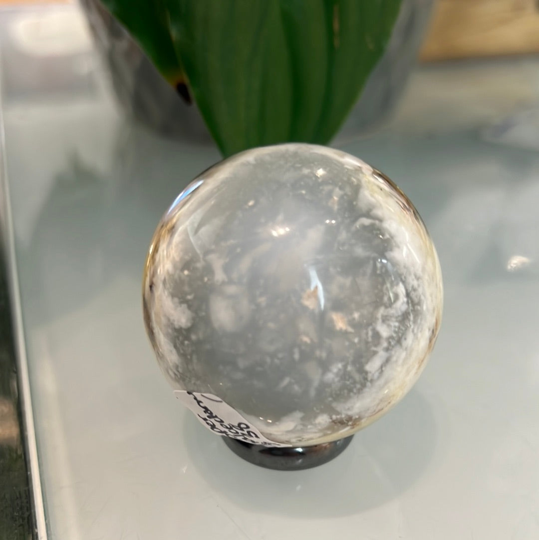 Jasper Chalcedony Sphere