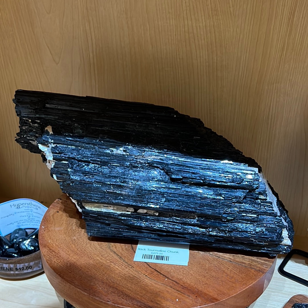 Black Tourmaline Chunk