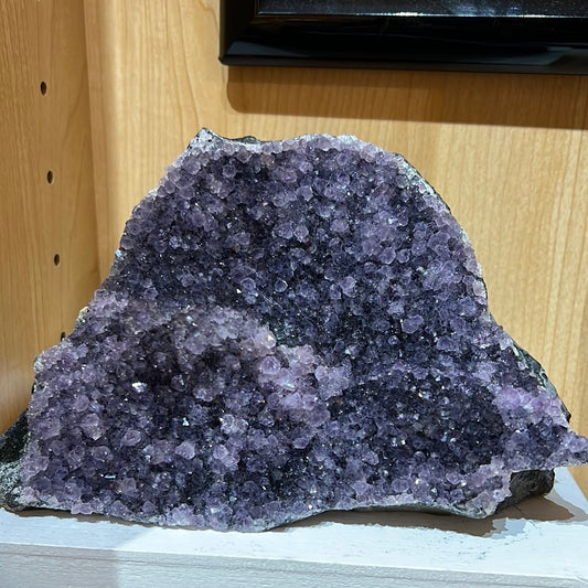 Amethyst Cut Base Display Piece