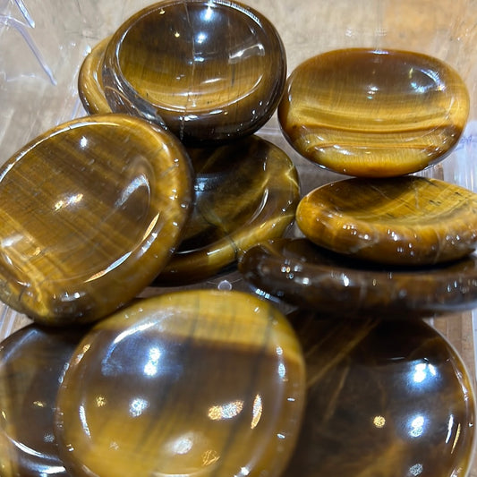 Tigers Eye Worry Stone