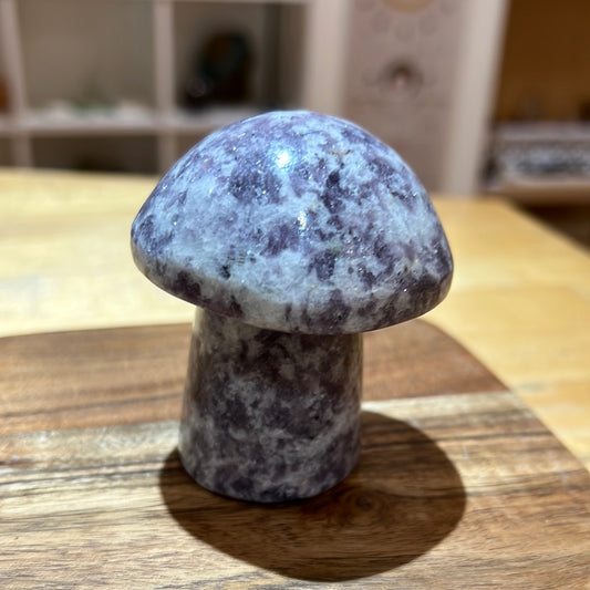 Lepidolite Mushroom