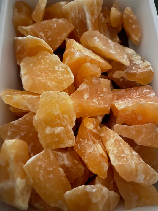Orange Calcite Rough