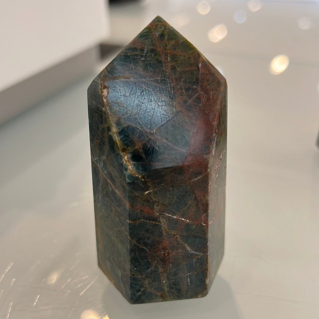 Blue Apatite Tower