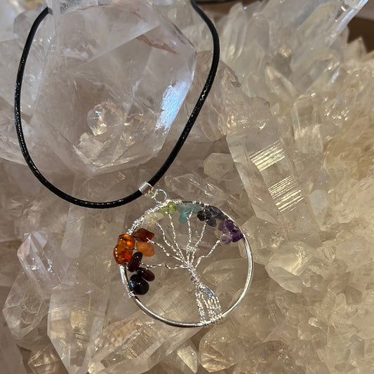 Chakra Tree Of Life Necklace
