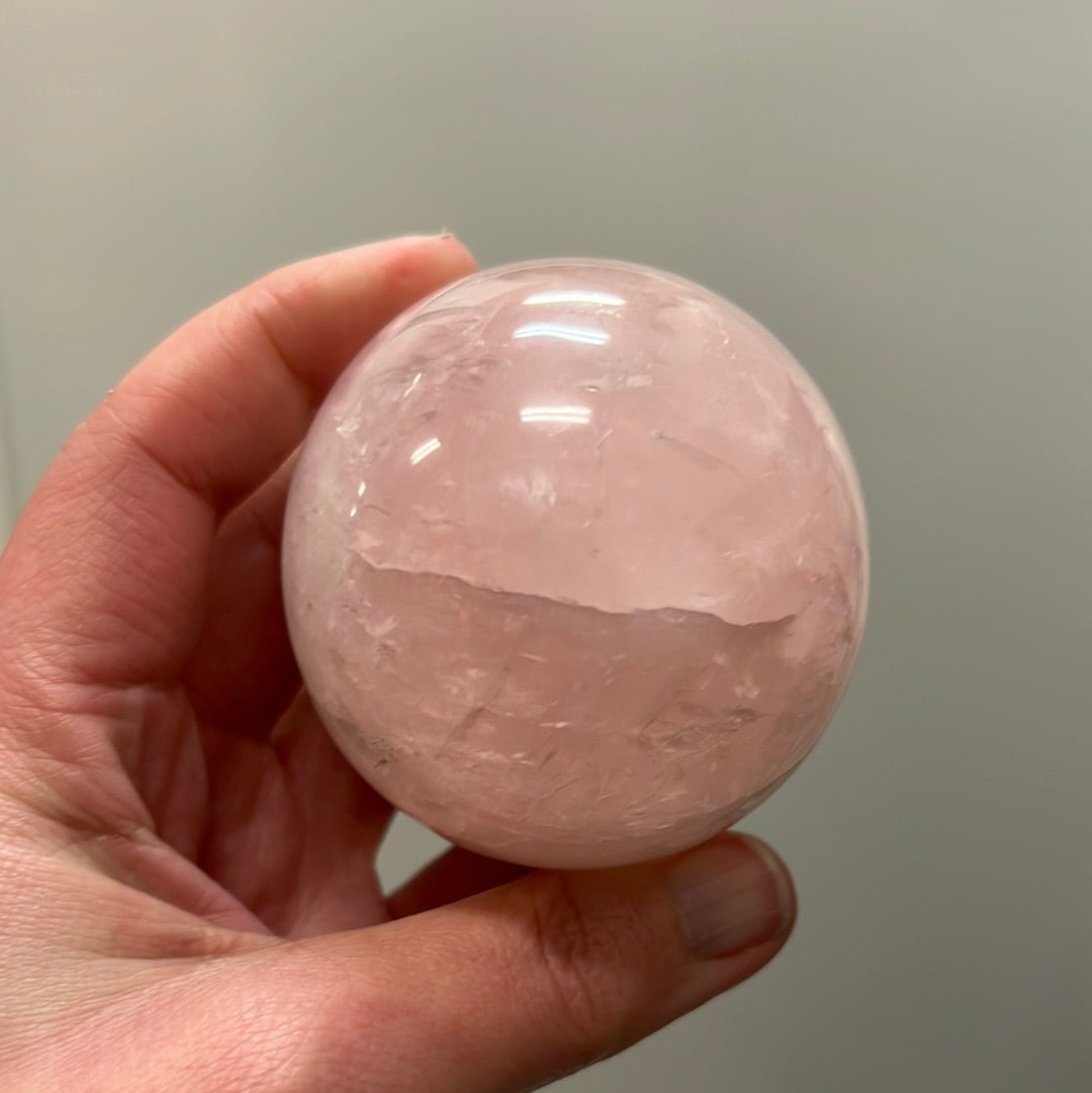 Rose Quartz Sphere