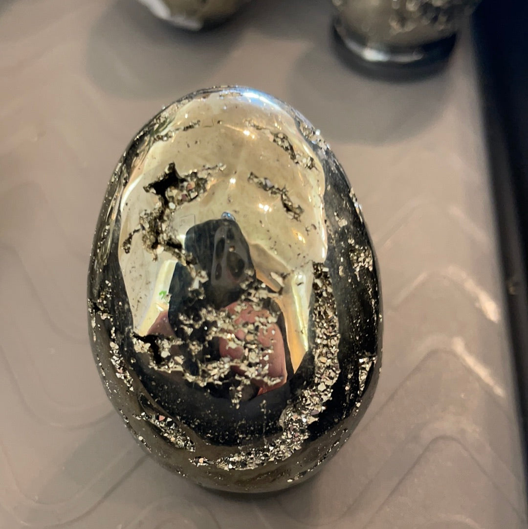 Pyrite Egg