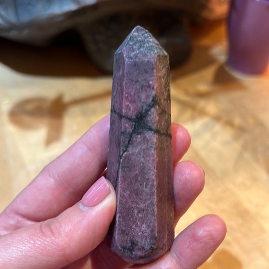 Rhodonite Wand
