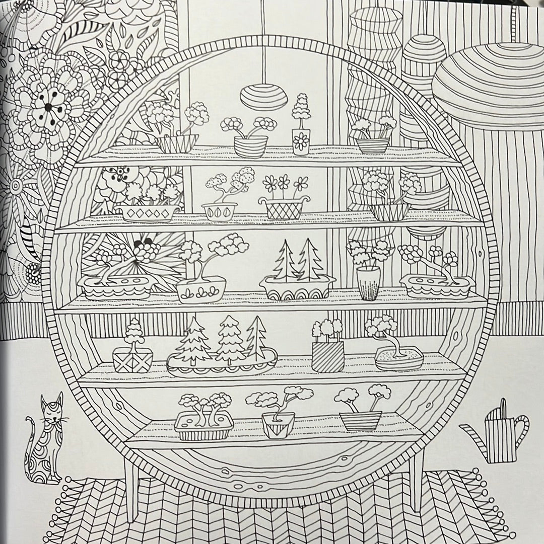 Zen Garden Artist’s Coloring Book