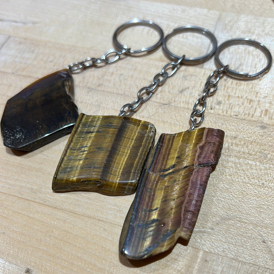 Tigers Eye Keychain