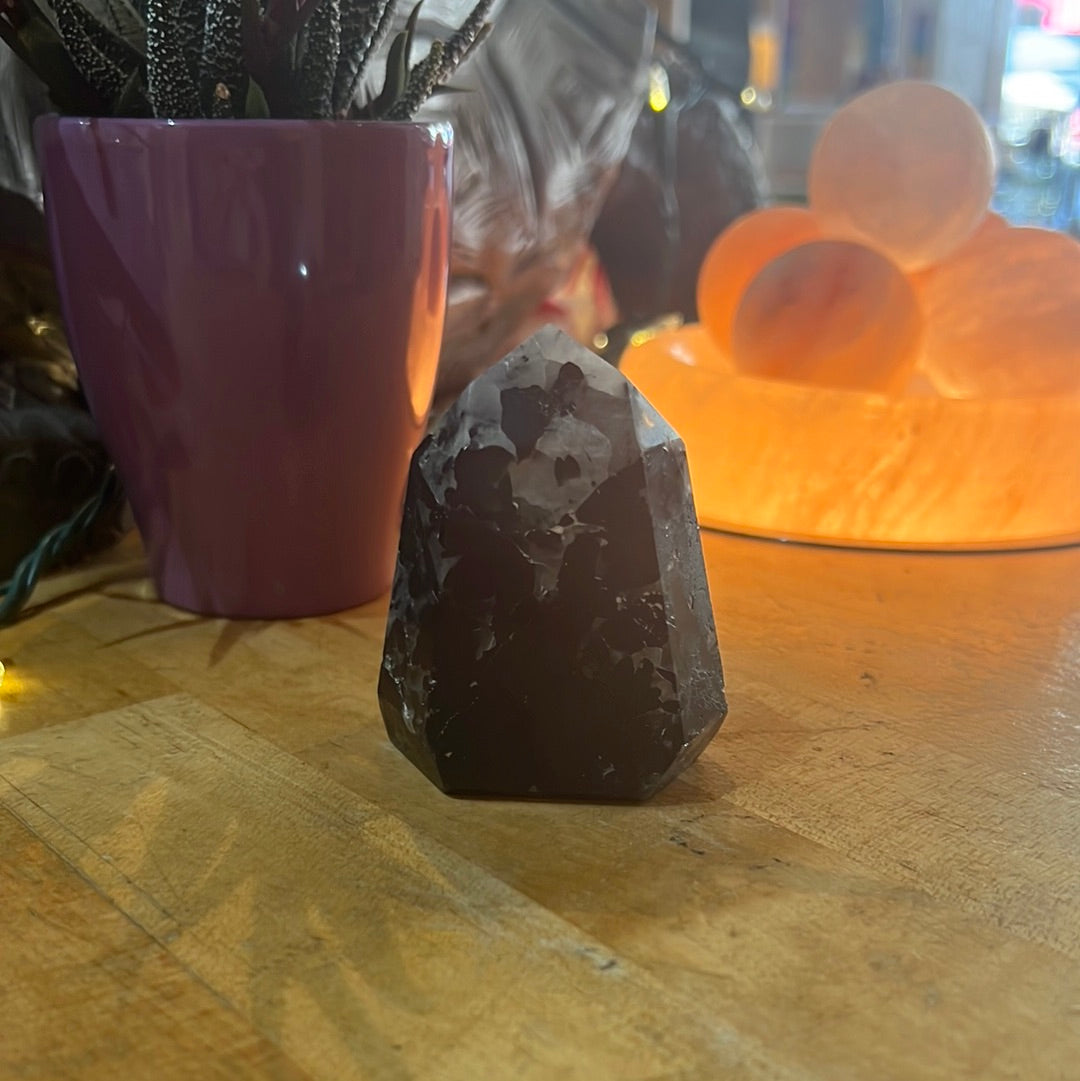 Tourmaline In Quartz Tower