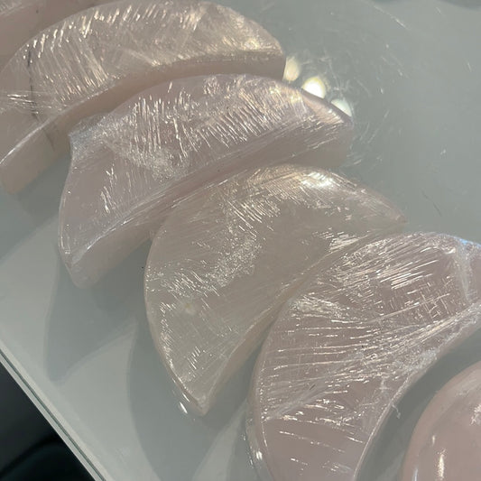 Pink Calcite Moons