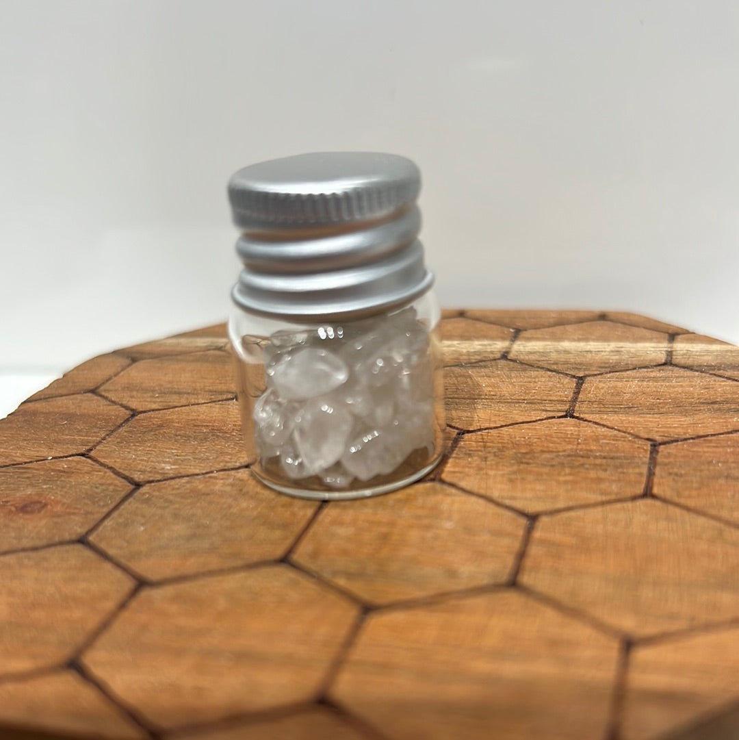 Clear Quartz Wish Jar