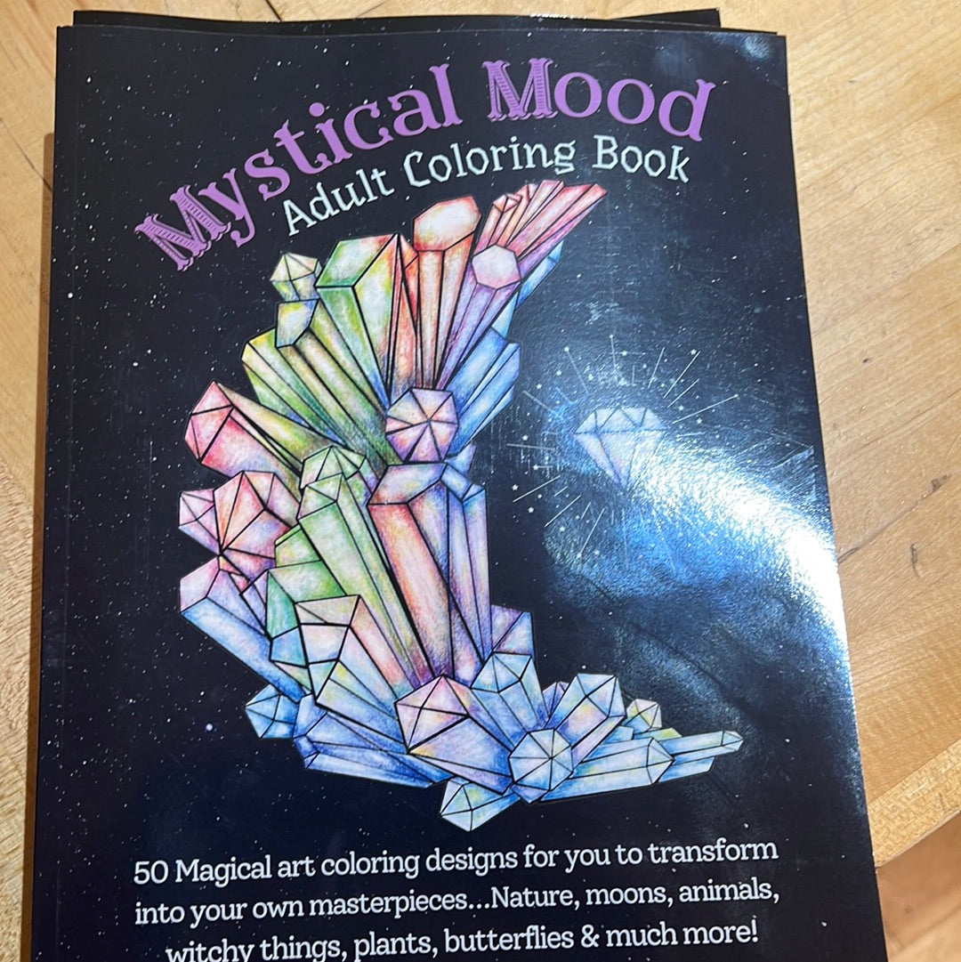 Mystical Mood Coloring Book