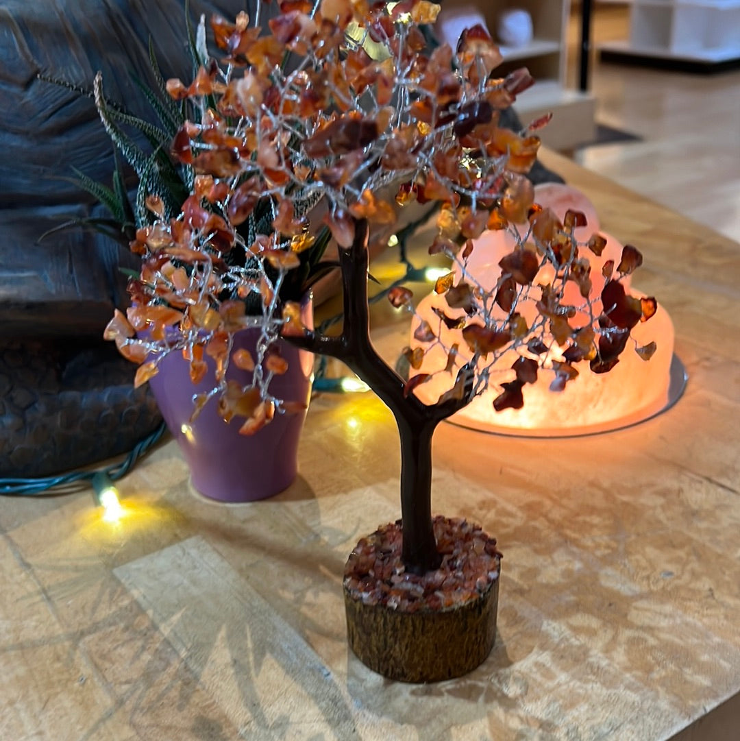 Carnelian Gemstone Tree