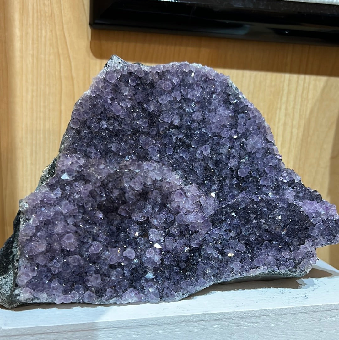 Amethyst Cut Base Display Piece