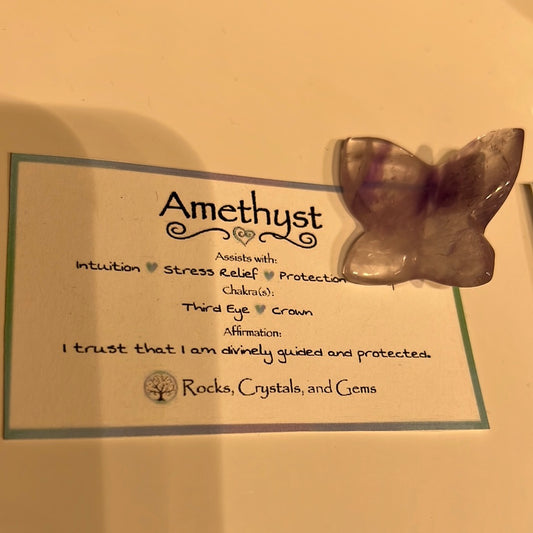 Amethyst Butterfly