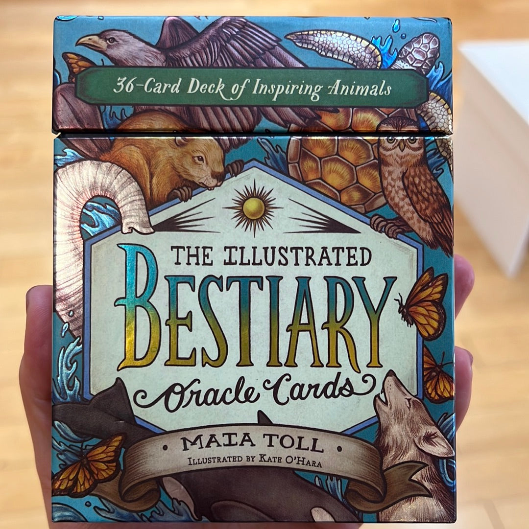 The Illustrated Bestiary Oracle Cards