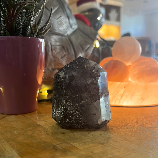 Tourmaline In Quartz Tower