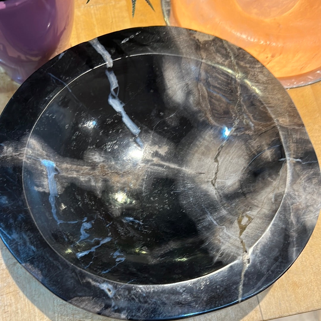 Petrified Wood Bowl