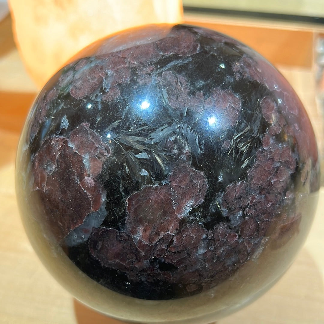 Almandine Garnet with Anthophyllite and Cordierite