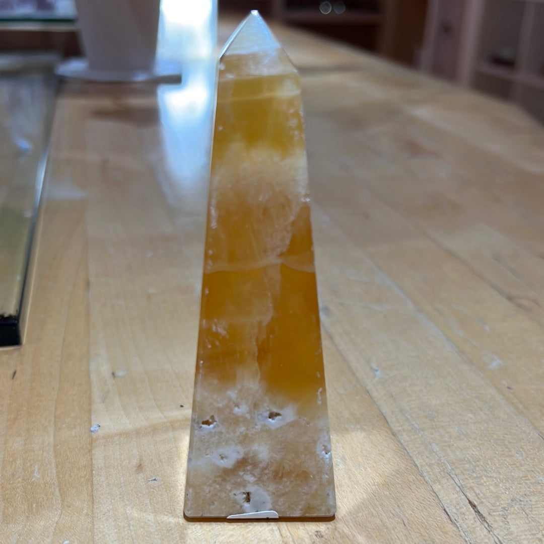 Yellow Calcite Tower