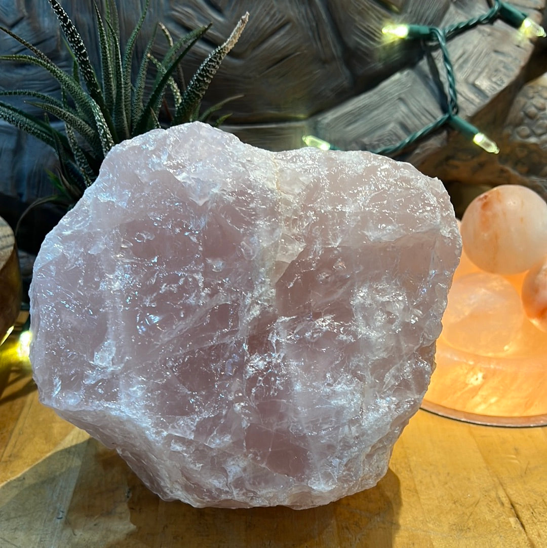 Rose Quartz Rough Display Piece