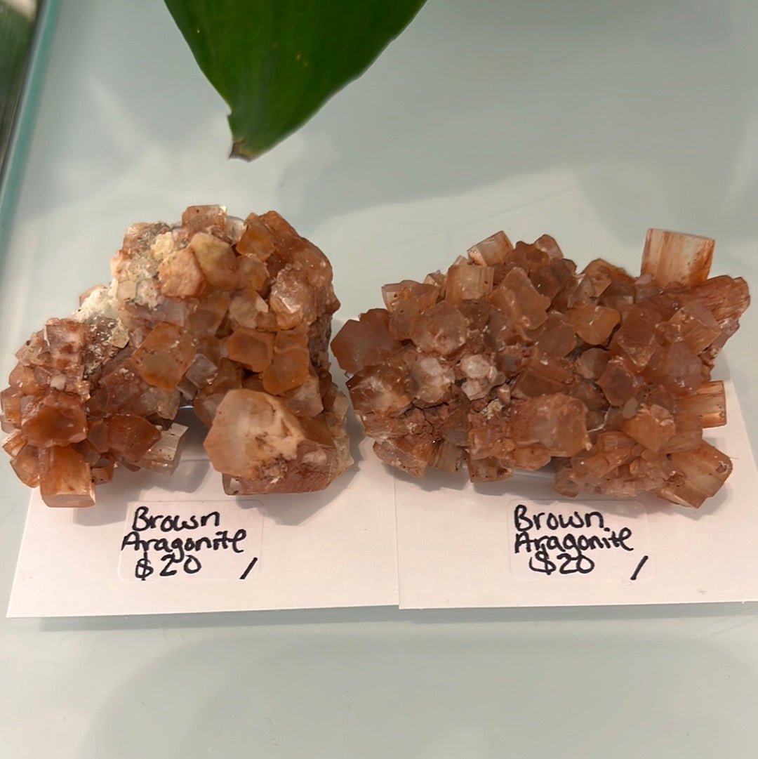 Brown Aragonite Chunk Medium