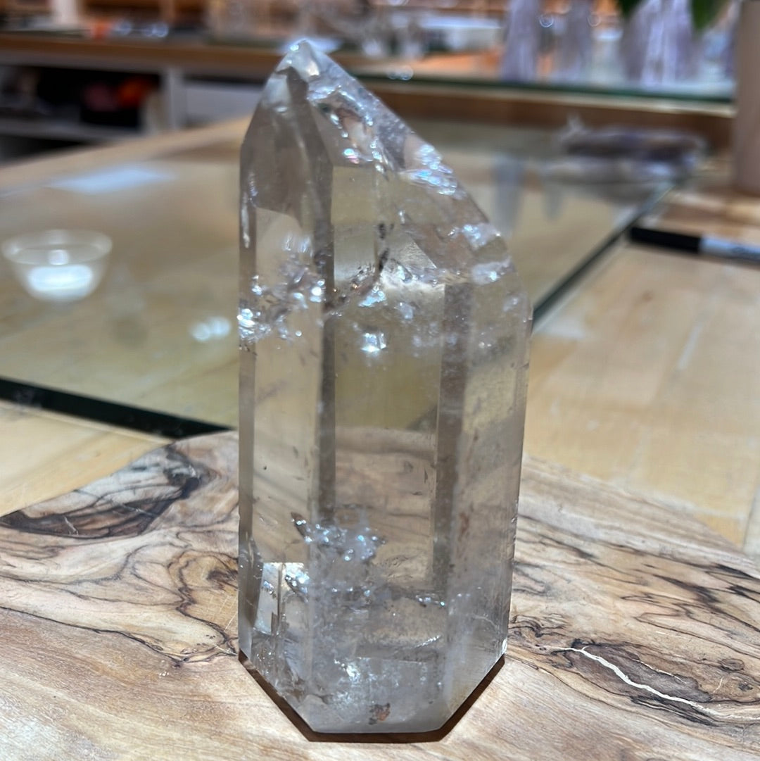 Clear Quartz Tower