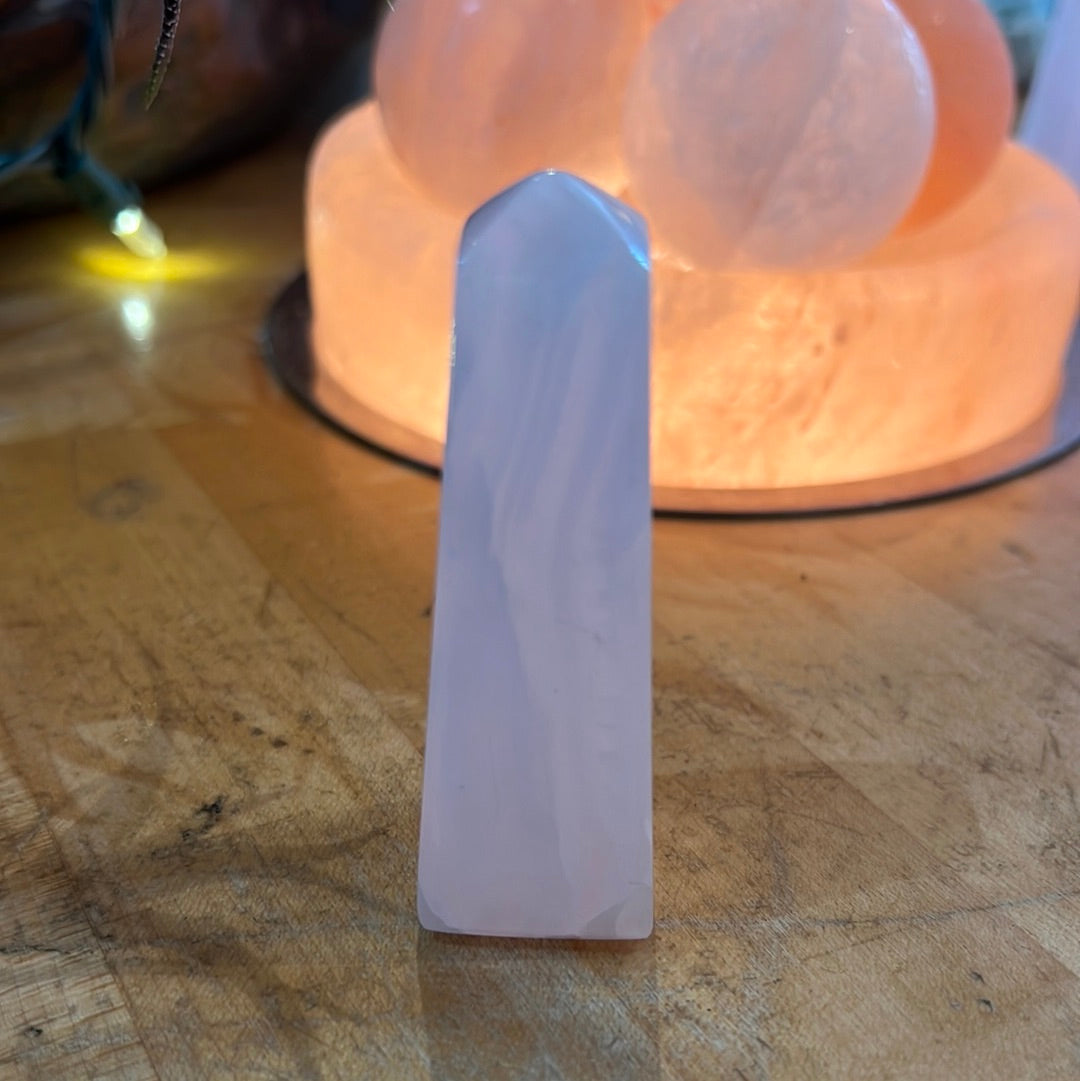 Pink Calcite Tower