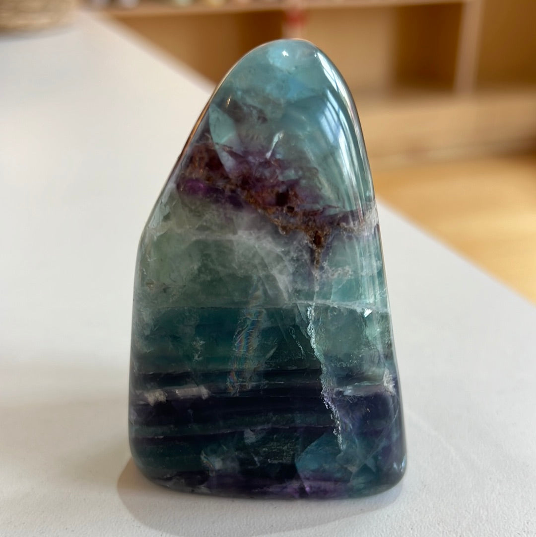 Rainbow Fluorite Freeform