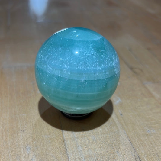 Pistachio Calcite Sphere