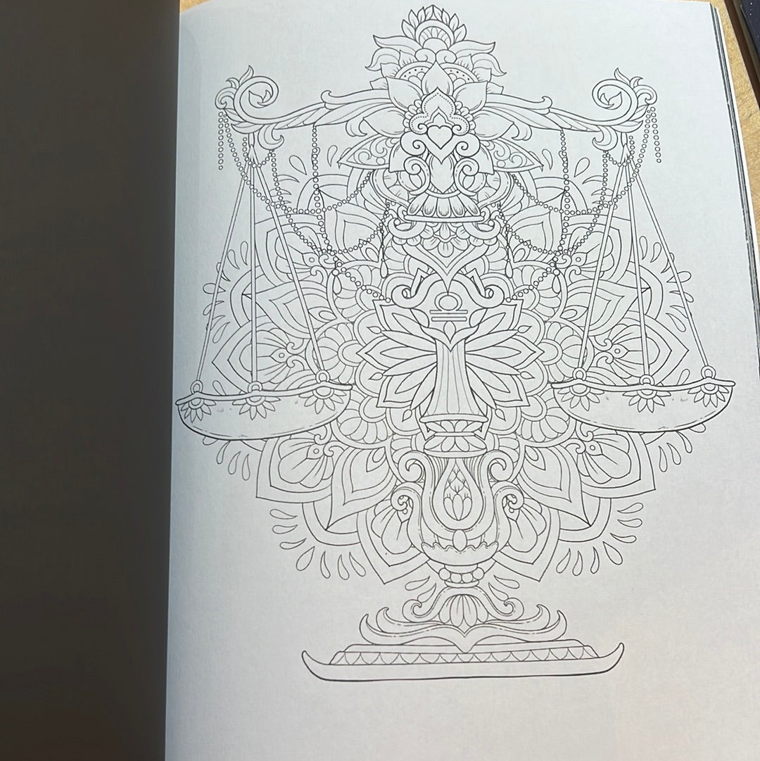 Zodiac Coloring Book