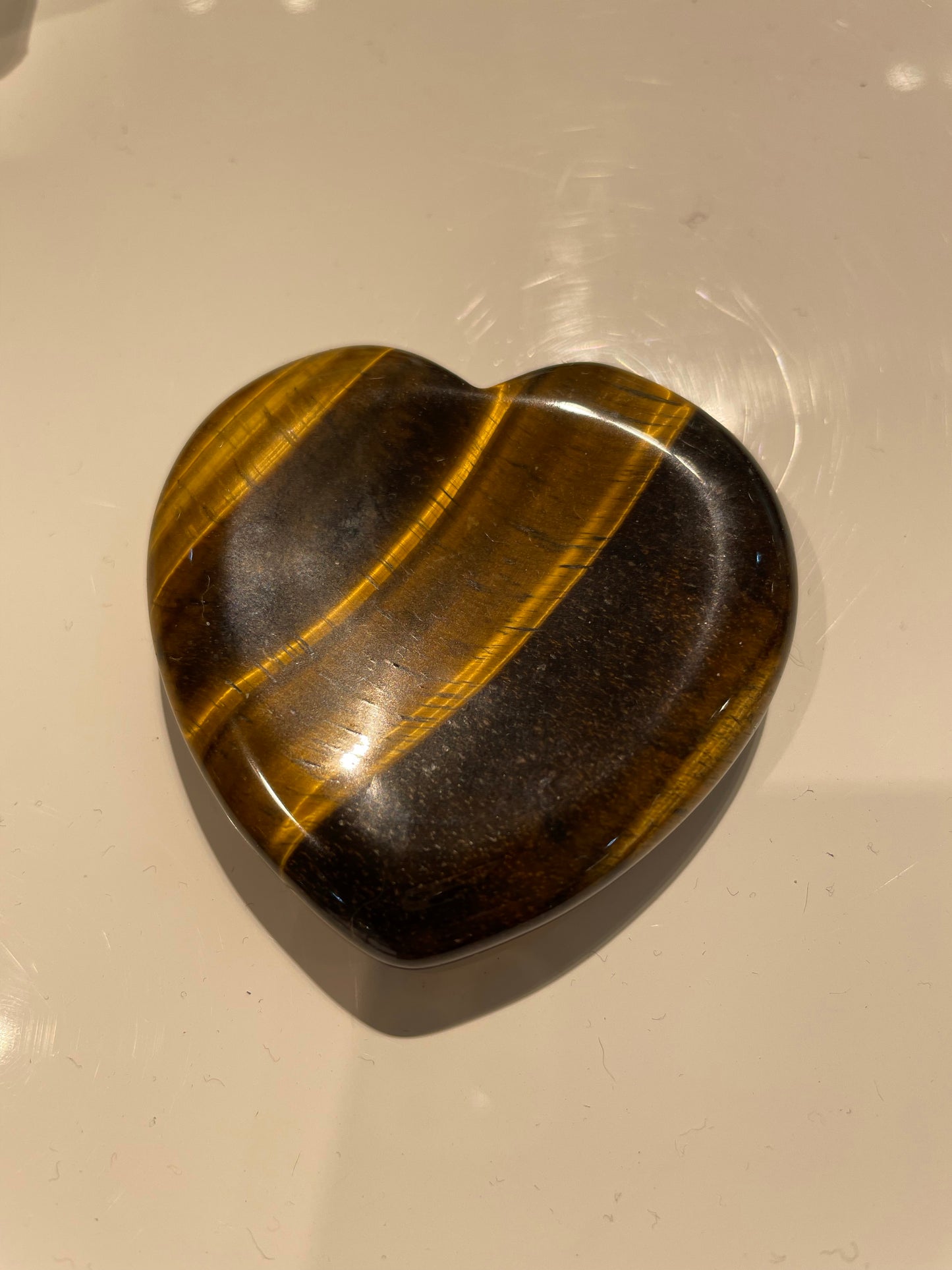 Tigers Eye Worry Stone