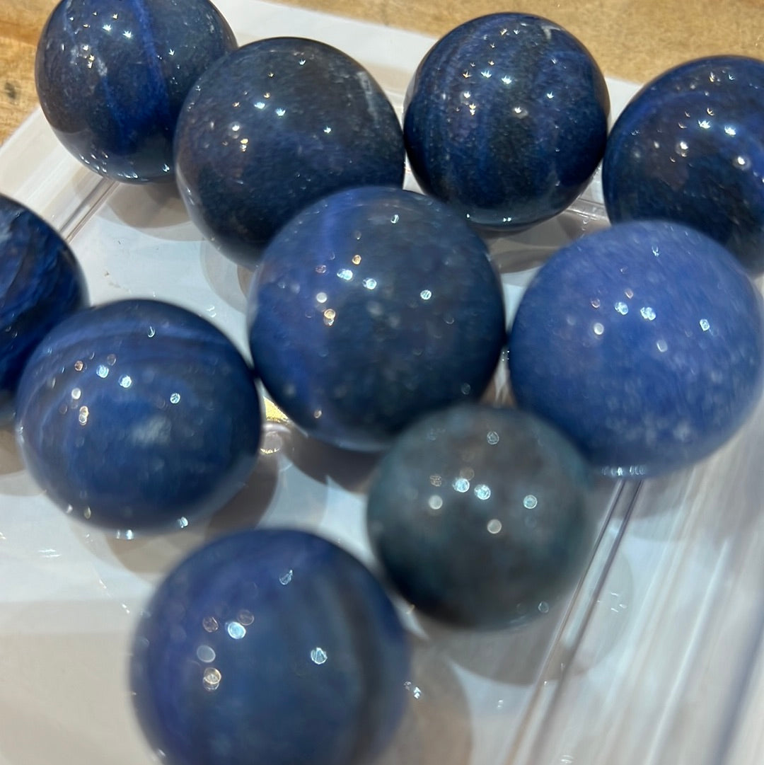Blue Quartz Mini Sphere
